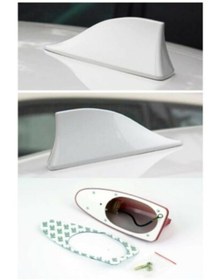 Resim Genel Markalar Toyota Auris Uyumlu Oto Balık Sırtı Anten Elektrikli Köpekbalığı Balina Tavan Anteni Beyaz 