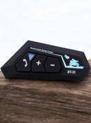 Resim TYY İnterkom Intercom Kask Kulaklık Bt22 Bluetooth Motosiklet Kulaklık 5.0 Bluetooth 