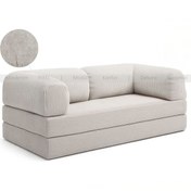 Resim Minderim PİXEL Fitilli Kadife Kanepe | 50 DNS Çökmez Sünger | Yıkanabilir Kılıflı Yatak 80x160 cm 