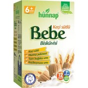 Resim Hunnap Keçi Sütlü Bebe Bisküvisi 400 GR 