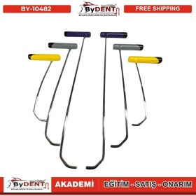 Resim Pdr Boyasız Göçük Düzeltme 6 Parça Özel Tasarım Çubuk Seti 