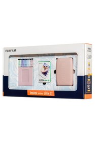 Resim Fujifilm Instax Mini Link 3 Pembe Akıllı Telefon Yazıcısı Bundle Box 