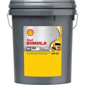 Resim Shell Rimula R6 LME 5W-30 20 Litre Motor Yağı ( Üretim Yılı: 2022 ) 