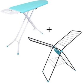 Resim Çeyiz Seti 2'li Belda Midi Ütü Masası Ve Rita Gold Kurutmalık 