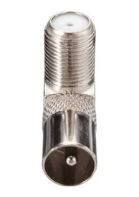 Resim F Konnektör Dişi - 60 Ohm Erkek L Tip Çevirici 10 Adet 