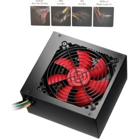Resim Platoon PL-9264 600W Kutulu Power Supply 12CM 