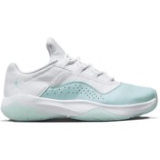 Resim Nike Air Jordan 11 CMFT Women Low Leather White Hakiki Deri Beyaz Kadın Günlük Spor Ayakkabı 