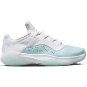 Resim Nike Air Jordan 11 CMFT Women Low Leather White Hakiki Deri Beyaz Kadın Günlük Spor Ayakkabı 