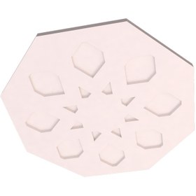 Resim MOTİFPİYER Lamba Tavan Göbeği-Sekizgen-20-56cm-2 Adet 