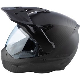 Resim Klim X1 Alpha Matt Carbon Korumalı Adv Kask Mat Siyah 