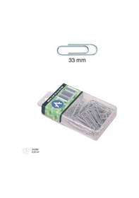 Resim Ark Metal Ataç 33 Mm 25 Gr Plastik Kutulu 2 Adet 