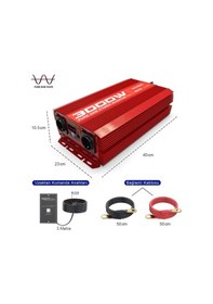 Resim KOBB KBN3000 12V/220V 3000Watt Tam Sinüs Dönüştürücü İnvertör 