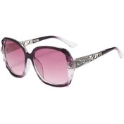 Resim Dankeyısı Polarize Kadın Güneş Gözlüğü Uv400 Koruma Moda Elmas Taklidi Cammultı51gri Gri 