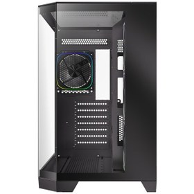 Resim Bitfenix P100 850w 80+ Bronze Atx 3.1 Tempered Glass Frgb Siyah Atx Mid Tower Kasa 