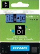 Resim Dymo 45016 Mavi/Siyah D1 Yedek Şerit 12 MM X 7 M 