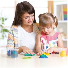 Resim Okyanus Hayvanları Oyun Hamur Seti 150 Gr. - Oyun Hamuru Seti - Hamur Setleri - Hamur Kalıpları Renkli 