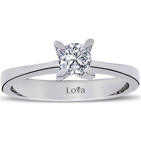 Resim Lova D Renk 0,36 Karat Pırlanta Tektaş Yüzük - IDL Sertifikalı 