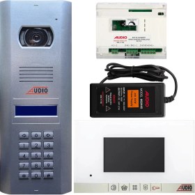 Resim Diafoncu Audio 20 Daire 1198B 4.3 Inç Görüntülü Diafon 