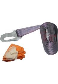 Resim Çeki Halatı 3 Ton 5 Metre Çekme Halatı Eldivenli 