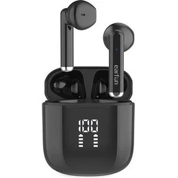 Resim Earfun Air Lite TW204 Siyah 4 Mikrofonlu Enc Tws Ipx7 Su Geçirmezlik Bluetooth Gerçek Kablosuz Kulaklık 