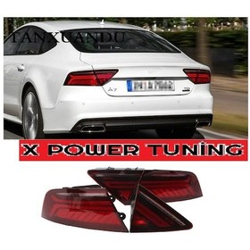 Resim Audi A7 4G 2010-2014 Faceliftf Ledli Arka Stop 