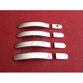 Resim Db Chrome Ford Fusion Kapı Kolu Nikelajı 2002-2012 4 Kapı P.Çelik 