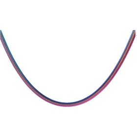 Resim Ice Blue Renk Çelik Kadın Press Snake Zincir (508689234) Çok Renkli 