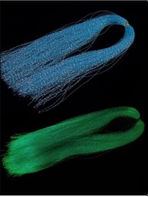 Resim Eagenset Karanlıkta Parlayan Fosforlu Mavi Glow Uv Çapari Simi 