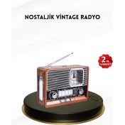 Resim Mey İthalat Bfs Nostaljik Radyo – Şık Dekoratif Tasarım ve Güvenli 2 Yıl Garanti 