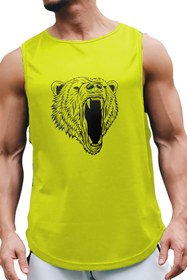 Resim BLUU Willbe Kolsuz Sporcu T-shirt Tank Top Spor Atlet 