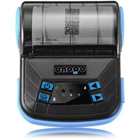 Resim onopo Mtp-3 Süpermarket Restorant Için Mobil Taşınabilir Termal Fiş Yazıcı 80 Mm Baskı Genişliği Mavi 