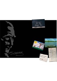 Resim Atatürk Yapışkanlı Pano- 40X60 Cm. 