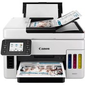 Resim Canon Renkli İnternet Bağlantılı Mürekkep Tanklı Yazıcı/Tarayıcı/Fotokopi Makinesi, Beyaz 