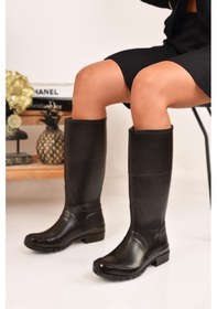 Resim Kadın Su Geçirmez Yağmur Çizmesi 001 