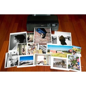 Resim inkjet Canon E3140 Bitmeyen Kartuşlu Yazıcı Mürekebi 4X100 Ml 