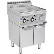 Resim Mayapaz - Gazlı Pleyt Izgara, Doğal Gazlı, Yarı Oluklu Pleytli, Endüstriyel Gazlı Izgara, Dolaplı 