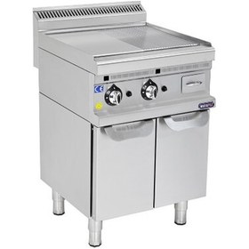 Resim Mayapaz - Gazlı Pleyt Izgara, Doğal Gazlı, Yarı Oluklu Pleytli, Endüstriyel Gazlı Izgara, Dolaplı 