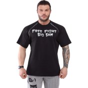 Resim Big Sam Free Fight Gym T-Shirt Big Sam 3069 