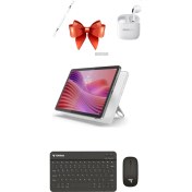 Resim Lenovo M10 4 gb 128 gb 10.1 Tablet+Kılıf+Klavye+Mouse+Kalem 