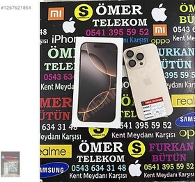 Resim Apple iPhone 16 Pro İkinci El TR | 128 GB | Çöl Titanyum 