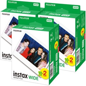 Resim Instax Wide 20'li Film 3'lü Set 60 Poz 