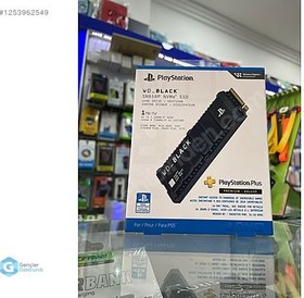 Resim Playstation Studios Wd Black SN850P Nvme Ps5 Game Drive 1tb Soğutuculu M2 HDD SSD 