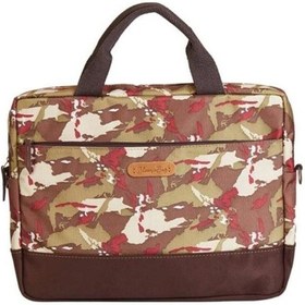 Resim Bloominbag Beany Camo Camouflage 13-14 İnç Laptop / Macbook Uyumlu Çantası Kılıf Kahverengi 