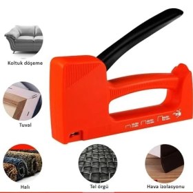 Resim Storemax WP223001 6-10 mm Mekanik Zımba Tabancası + 800 Adet Zımba 