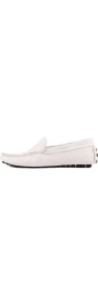 Resim Saillaker’s Sail Lakers - Beyaz Deri Marine Serisi Erkek Loafer 