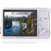 Resim Springsun Beyaz Mini Dijital Fotoğraf Makinesi - 18mp Cmos, 8x Dijital Zoom, 2.7" Tft Ekran, Titreşim Azaltma Ve 32gb Hafıza Desteği 