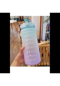 Resim Dodes Günlük Motivasyon Su Matarası 2 Litre Çok Renk 
