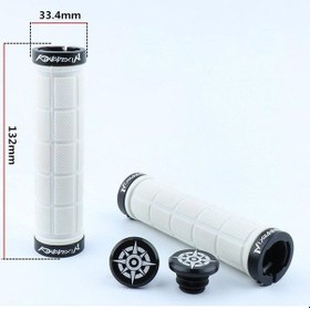 Resim Novahub Gidon Kollu Bisiklet Kilidi, Anti Kayma Kavrama Beyaz Kafes Yurt Dışından A A 