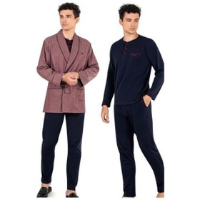 Resim Pierre Cardin Erkek 3'lü Rob Takımı 5610 Bordo 001 