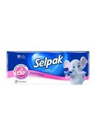 Resim Selpak® Çiçek Kokulu Mendil 10 x 10 Adet 